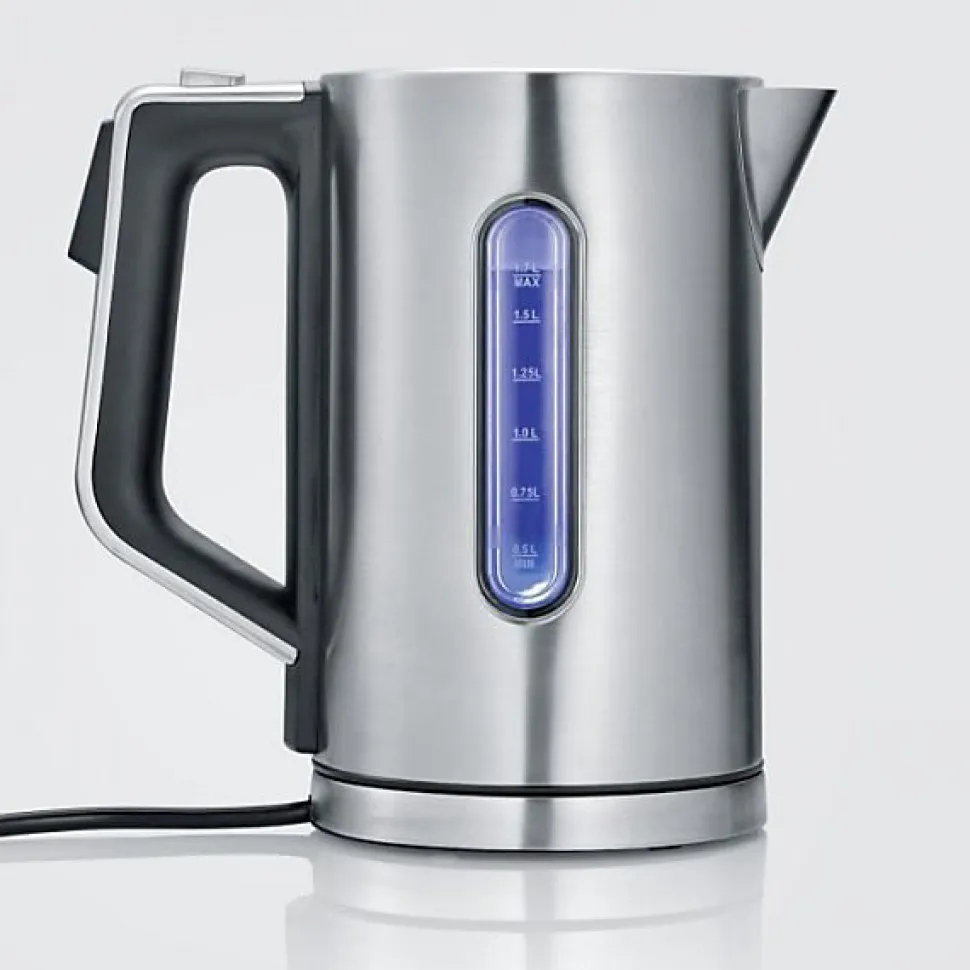 Bouilloire Electrique SEVERIN WK3418 - Inox - 1,7 L - Température réglable - Affichage LCD