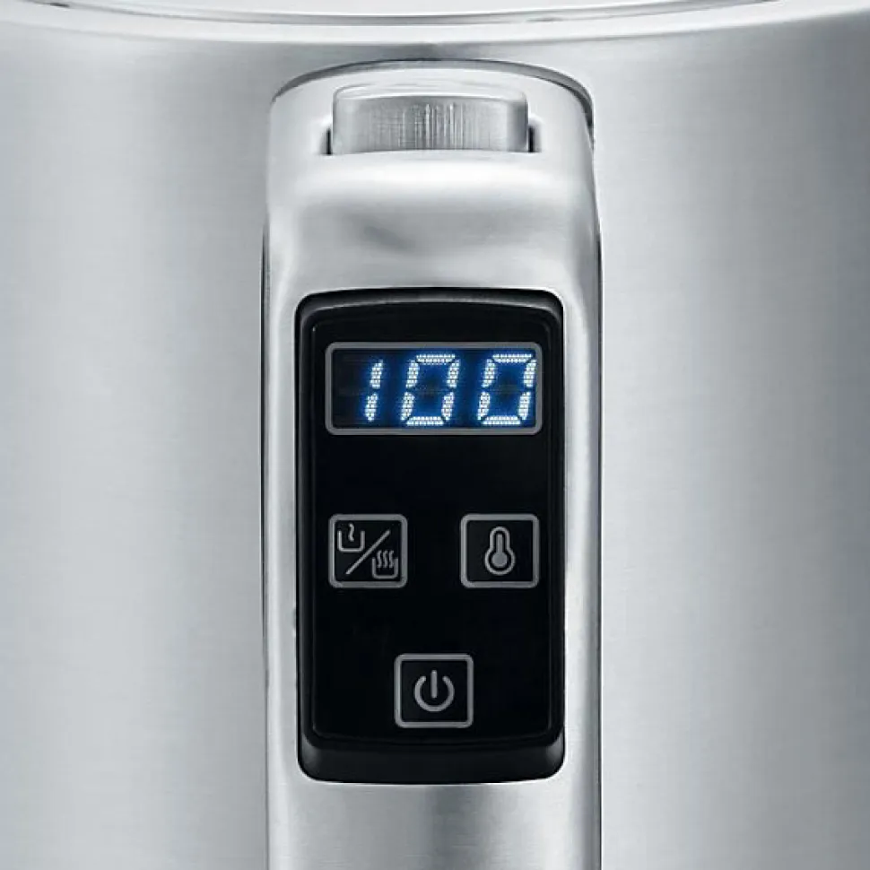 Bouilloire Electrique SEVERIN WK3418 - Inox - 1,7 L - Température réglable - Affichage LCD