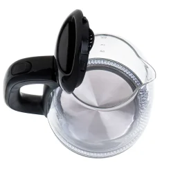 Bouilloire en verre 1,7 L Mesko MS 1302b - Coloris Noire - 2 200 W