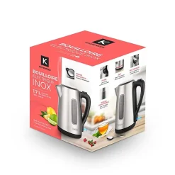 Bouilloire Inox Avec Filtre Anti Calcaire Lavable Xtea Kitchencook