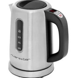 Bouilloire inox 1L Siena - Riviera&Bar - Anti-calcaire et maintien au chaud
