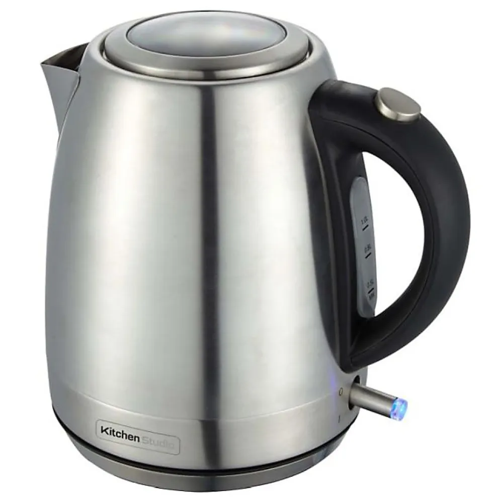 Bouilloire électrique - KITCHEN STUDIO - 1.2 L - 2000W - Inox brossé