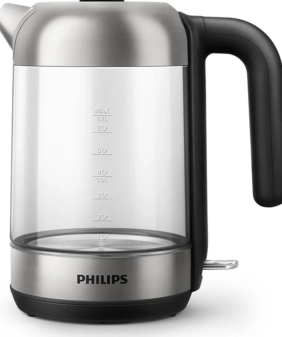 Bouilloire électrique 1,7 L verre inox 2200 W