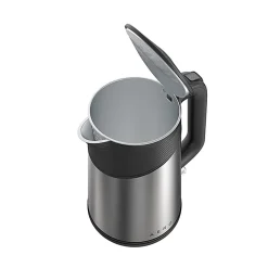 Bouilloire Électrique EK3 : 1850-2200W, 1.7L, Sécurité et Parois Doubles