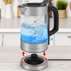 Bouilloire électrique en verre 0,5L Proficook PC-WKS1228G