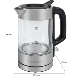 Bouilloire électrique en verre 0,5L Proficook PC-WKS1228G