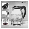 Bouilloire électrique en verre 1,5L 2200W Clatronic WKS 3744G