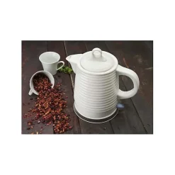 Bouilloire électrique 1l3 céramique blanc