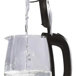 Bouilloire électrique 1,7L en verre Rouge Royalty Line RLGWK22008355-RED