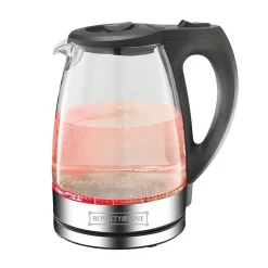 Bouilloire électrique 1,7L en verre Rouge Royalty Line RLGWK22008355-RED