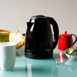 Bouilloire électrique 1.8L inox sans fil Noir Hagen HA5525-BLK