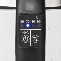 Bouilloire Électrique 1,7L Verre Transparent 2200W Protection contre l'ébullition NEDIS