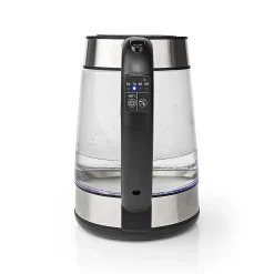 Bouilloire Électrique 1,7L Verre Transparent 2200W Protection contre l'ébullition NEDIS