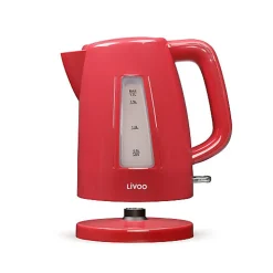 Bouilloire électrique sans fil 1.7 L rouge