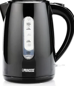 Bouilloire Princess 236017 inox noir 1,7 L 2200 W