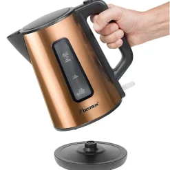 Bouilloire sans fil 1.7l 2200w Bestron AWK1000CO copper collection