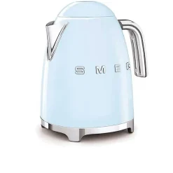 Bouilloire sans fil 1.7l 2400w bleu azur Smeg KLF03PBEU années 50