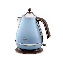 Bouilloire sans fil 1.7l 2000w bleu ciel Delonghi KBOV2001.AZ icona vintage