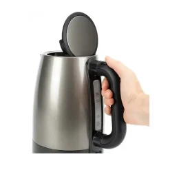 Bouilloire sans fil 1.7l 2200w inox/noir Black+decker BXKE2201E