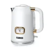 Bouilloire sans fil MUSE MS-030 W - indicateur de température de l'eau - 2200W - Filtre amovible et lavable - Capacité de 1.7L