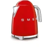 Bouilloire SMEG 50's Style KLF03RDEU - Rouge - 1.7L - 2400W - Anti-calcaire et Maintien au chaud