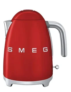 Bouilloire SMEG 50's Style KLF03RDEU - Rouge - 1.7L - 2400W - Anti-calcaire et Maintien au chaud