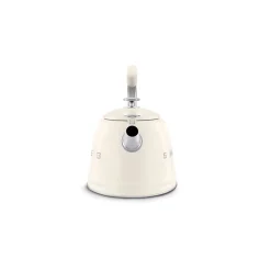 Bouilloires à sifflet 2.3l crème Smeg WKF01CR années 50