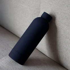 Bouteille, gourde isotherme chaud ou froid en acier inoxydable, réutilisable - 750 ml - Gris anthracite - Vivezen