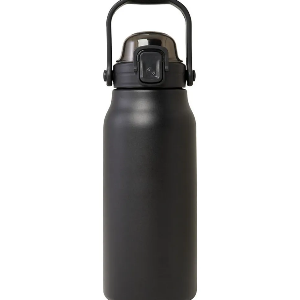 Bouteille isotherme GIGANTO Noir uni (Taille unique)