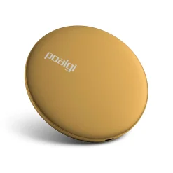 Cache bonde évier 90 mm finition or Poalgi