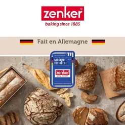 Cadre à gâteau réglable 27 à 52 cm Zenker Smart Pastry