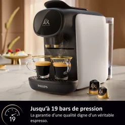 Cafetiere a dosette - PHILIPS - LM9012/00 - L'Or Sublime - Blanc Satin