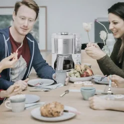 Cafetiere filtre - Melitta - Look V Timer 1025-07 - 1,25L - 10 tasses - 1080 Watts