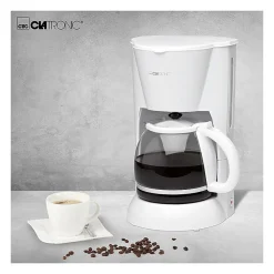 Cafetière 12-14 tasses 1,5L Clatronic KA 3473 Blanc