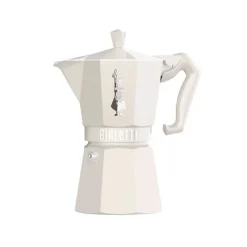 Cafetière italienne 6 tasses crème Bialetti 0009060 moka exclusive