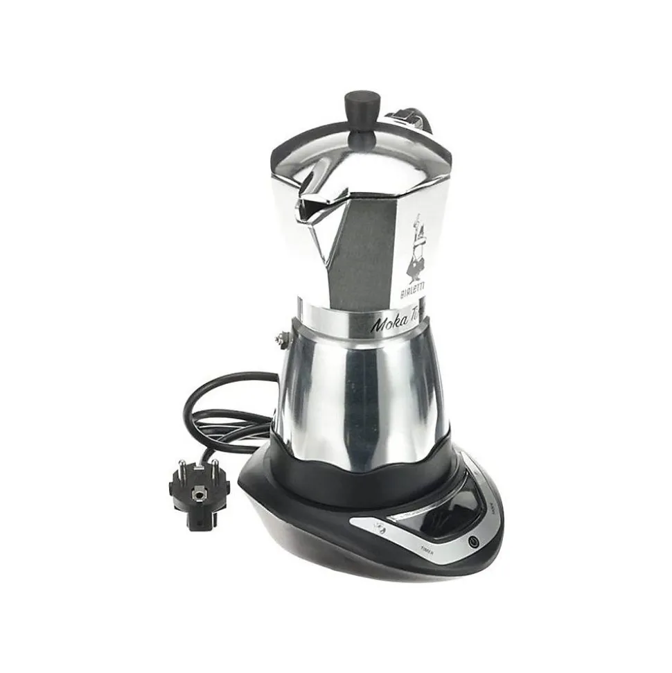 Cafetière italienne électrique 6 tasses inox Bialetti 0006093 moka timer