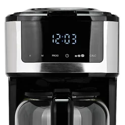 Cafetière électrique inox programmable 12-15 tasses