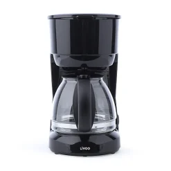 Cafetière électrique noire 6 tasses