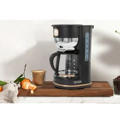 Cafetière Muse MS-220 BC - Porte-filtre - 1000W - réservoir 1.4 L (10 tasses) - Cadrant rétro de maintien de la température