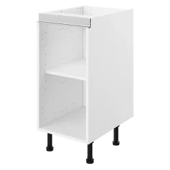 Caisson bas de cuisine blanc L. 40 cm Caraway Innovo GoodHome