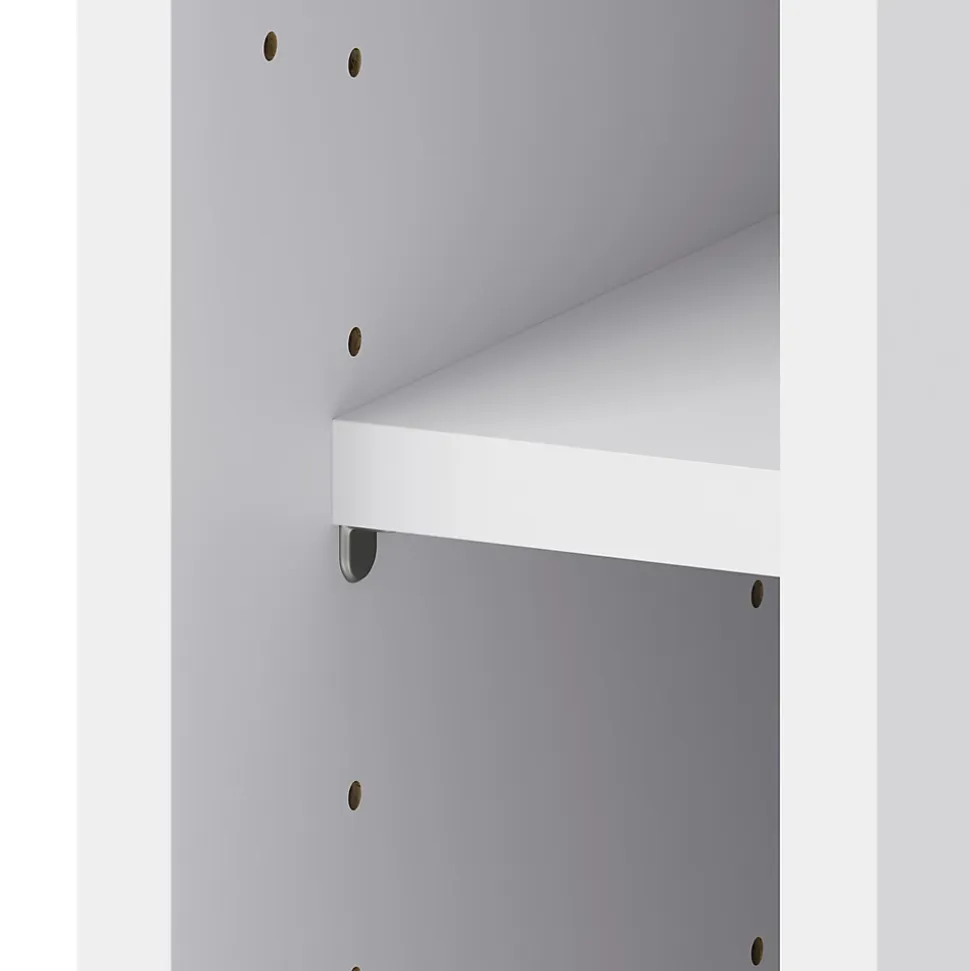 Caisson bas de cuisine blanc l.15 x H.72 x P.57 cm, GoodHome Caraway