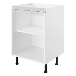 Caisson bas de cuisine blanc L. 60 cm Caraway Innovo GoodHome