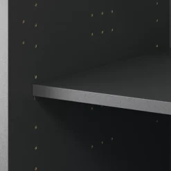 Caisson bas de cuisine Caraway GoodHome anthracite H. 72 cm x l. 120 cm