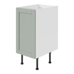 Caisson bas de cuisine Caraway GoodHome blanc H. 72 cm x L. 40 cm