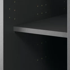 Caisson bas de cuisine Caraway GoodHome anthracite H. 72 cm x l. 30 cm