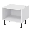 Caisson bas de cuisine GoodHome Caraway Blanc H. 51 cm x l. 60 cm