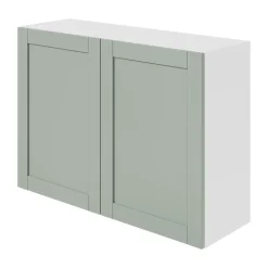 Caisson haut de cuisine Caraway GoodHome blanc H. 72 cm x L. 100 cm