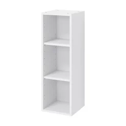 Caisson haut de cuisine GoodHome Caraway Blanc H. 90 cm x l. 30 cm