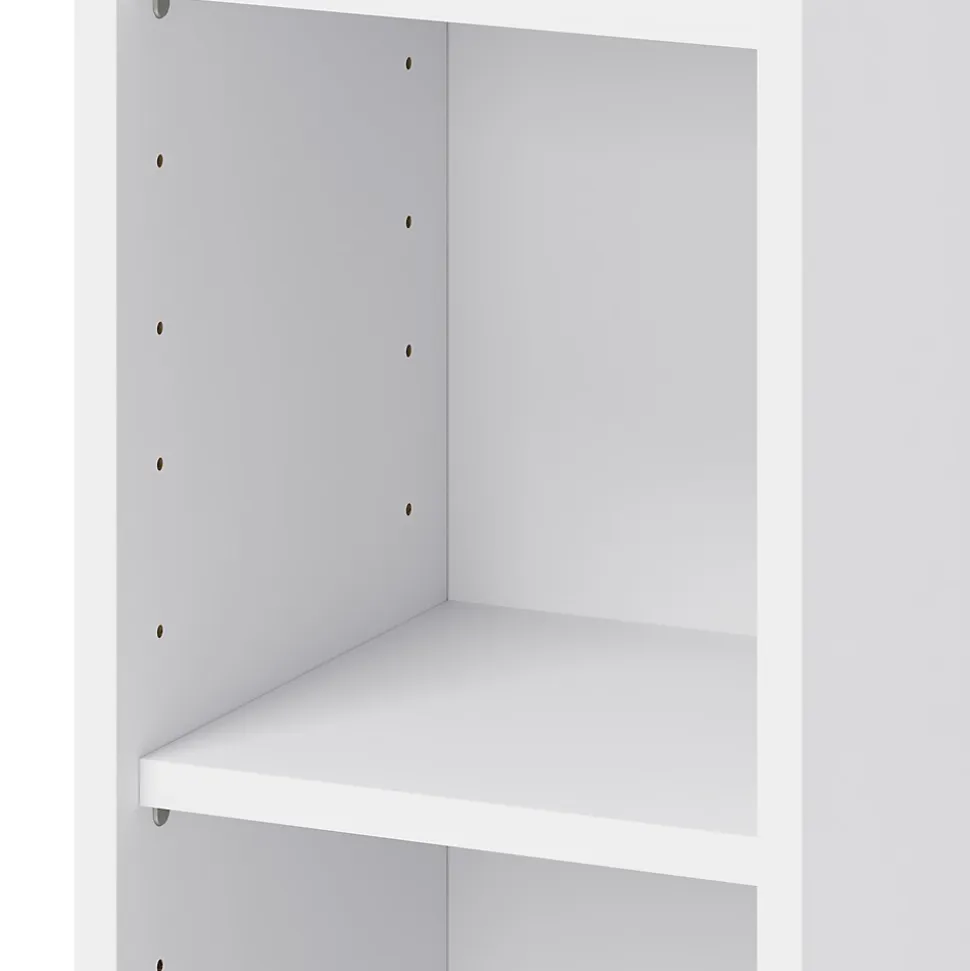 Caisson haut de cuisine GoodHome Caraway Blanc H. 90 cm x l. 30 cm