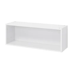 Caisson haut de cuisine GoodHome Caraway Blanc H. 36 cm x l. 100 cm